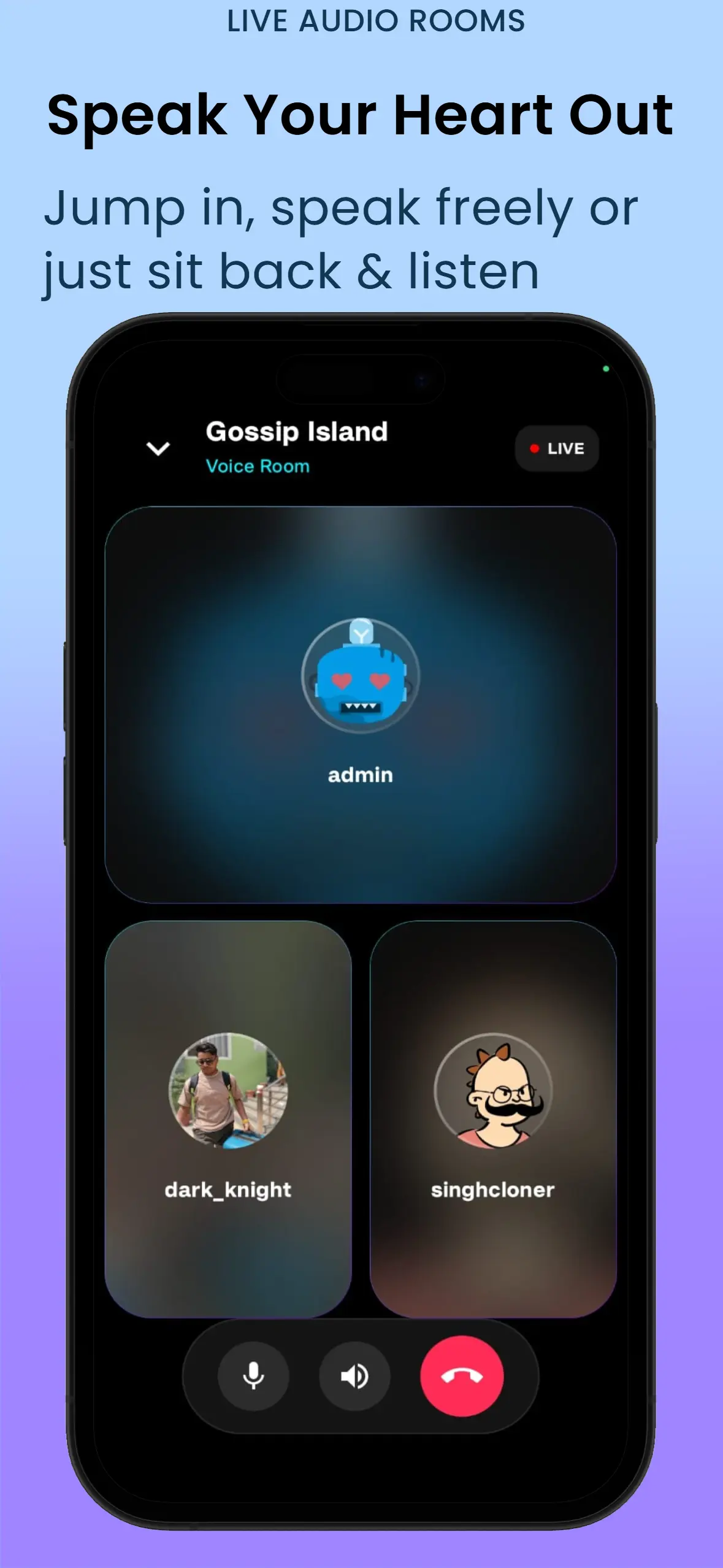 ss6 - Live Voice Chat Rooms